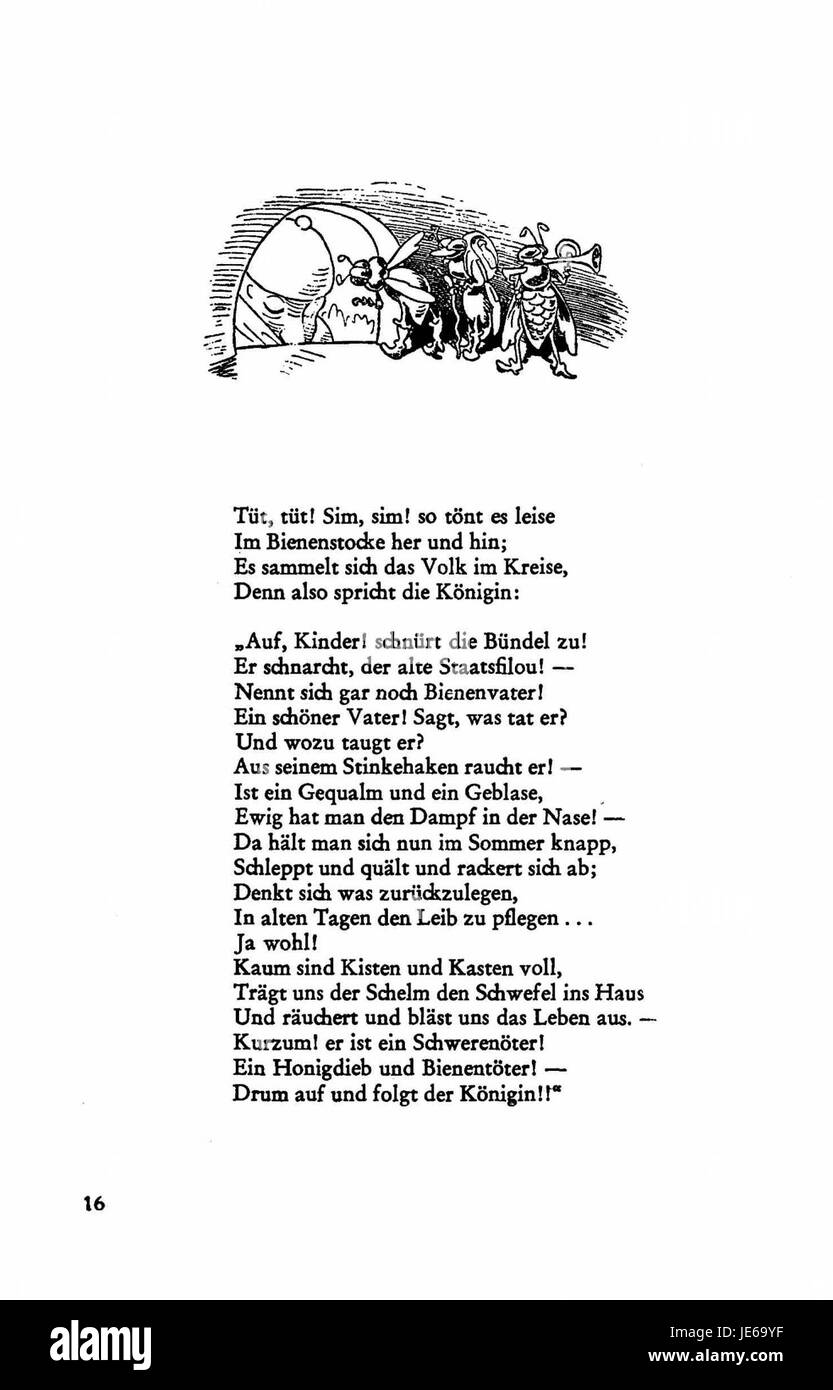 Un estratto di "Busch Werke", volume 2, incentrato sui disegni tecnici dettagliati e sui diagrammi delle strutture meccaniche, sottolineando l'evoluzione della tecnologia industriale. Foto Stock