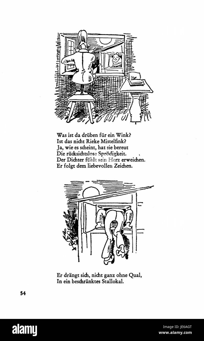 Un'immagine della serie "Busch Werke", pagina 5, che evidenzia i processi industriali e i progressi tecnologici del tempo, con particolare attenzione all'ingegneria meccanica e alla produzione. Foto Stock