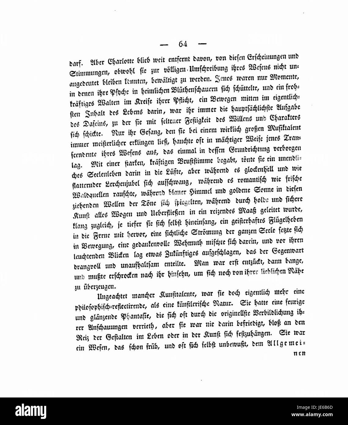 Una fotografia del monumento dedicato a Charlotte Stieglitz, che cattura la rappresentazione artistica di questa figura storica. Il monumento serve come tributo alla sua eredità. Foto Stock