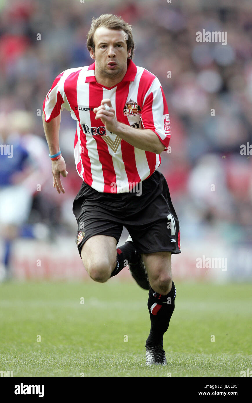 MARCUS STEWART SUNDERLAND FC STADIO DELLA LUCE SUNDERLAND 23 Aprile 2005 Foto Stock