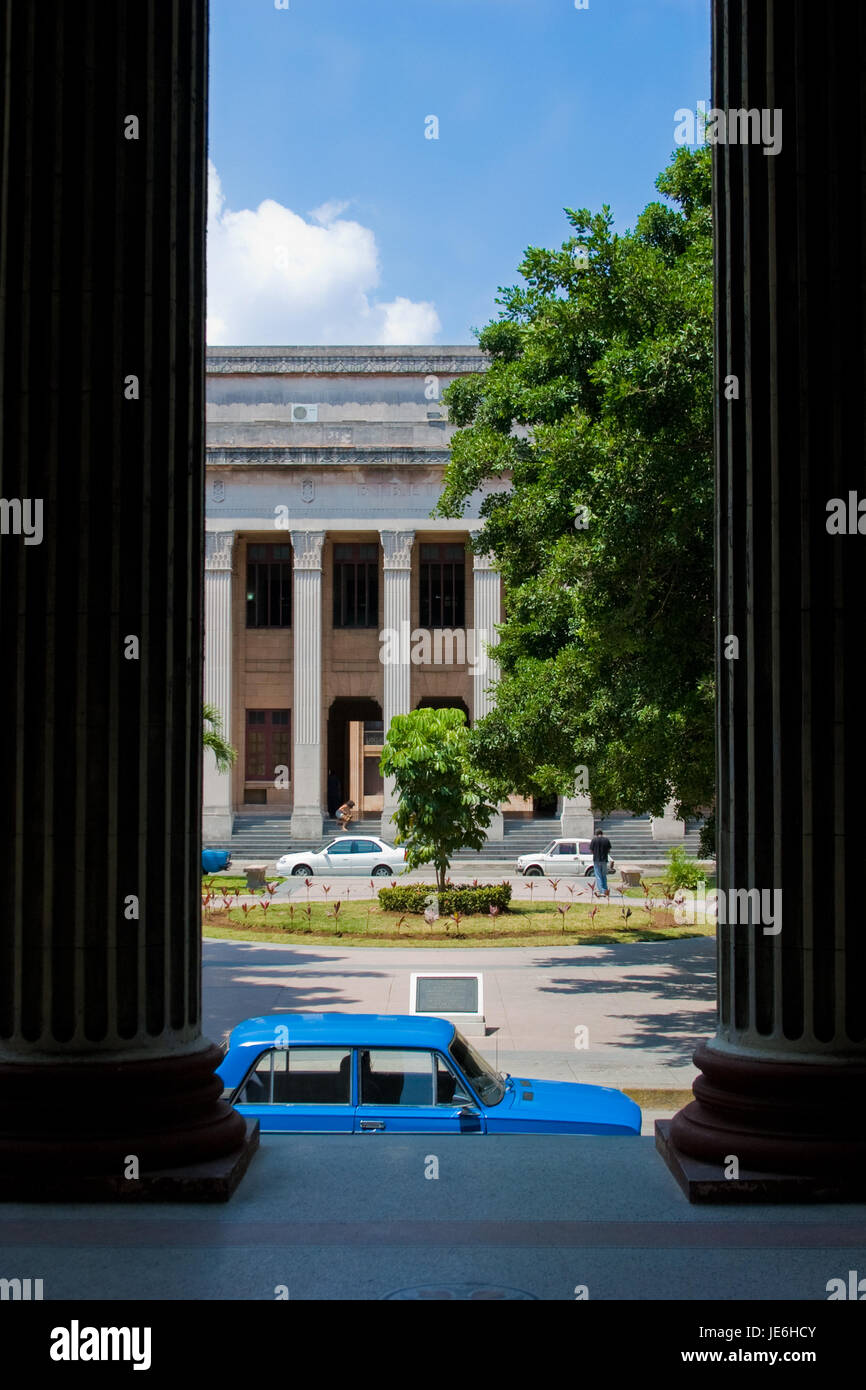 Universidad de la Habana - Indietro Foto Stock