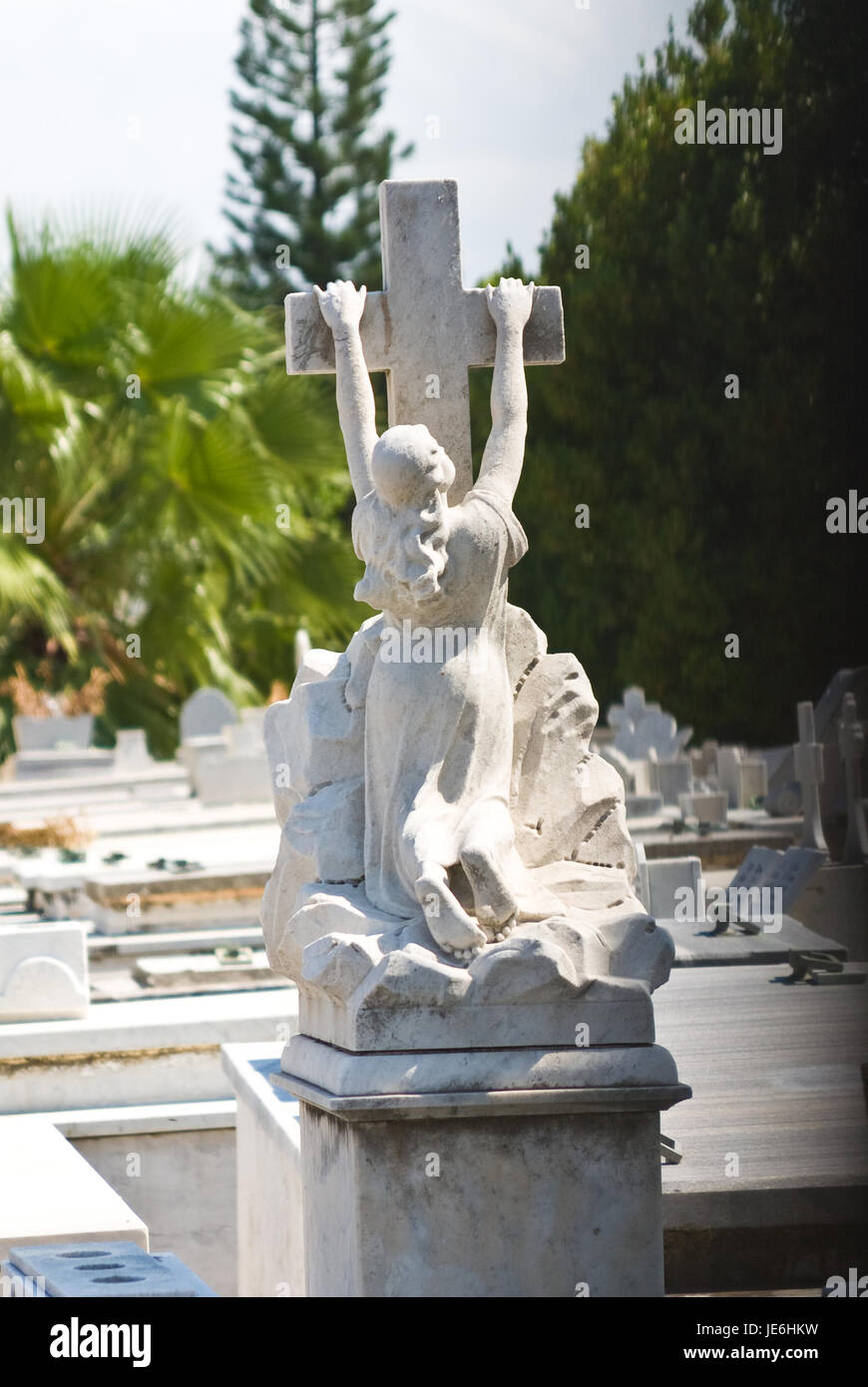 Cuba Avana Vecchia La Habana Vieja Necropoli de Colon City Foto Stock