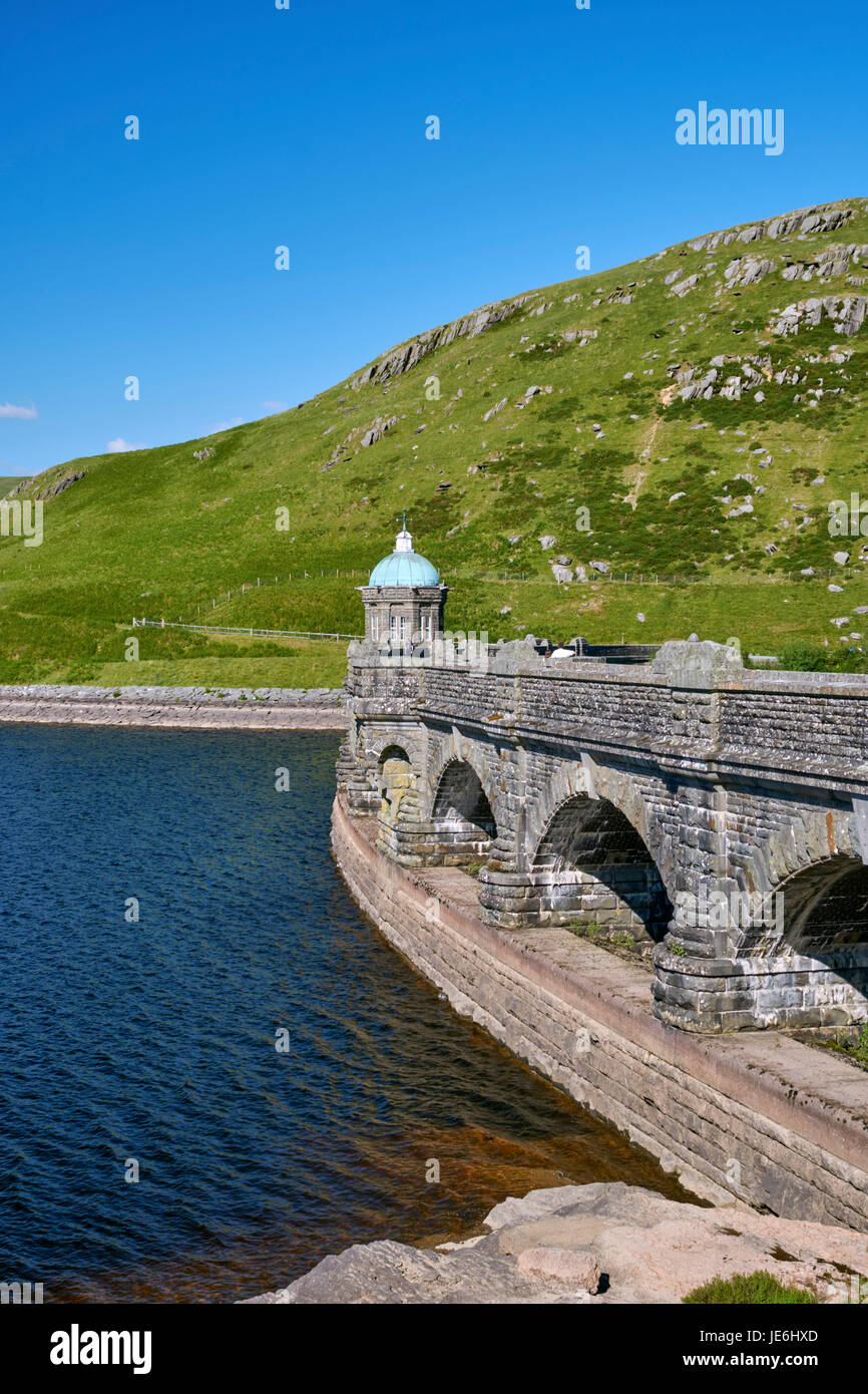 Craig-goch diga in Elan Valley. Nei pressi di Rhayader, POWYS, GALLES. Foto Stock