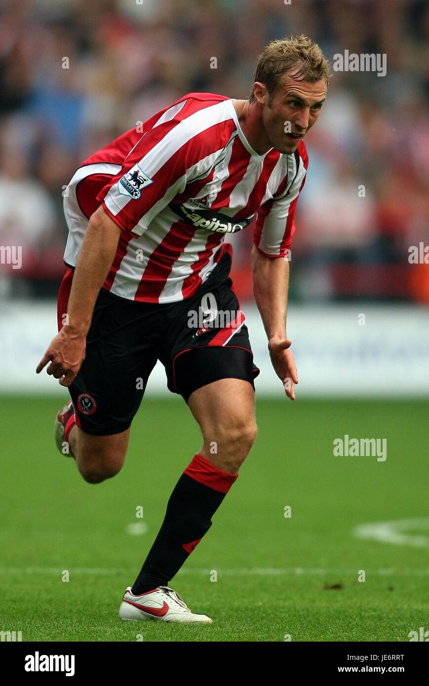 ROB HULSE SHEFFIELD UNITED FC BRAMALL LANE SHEFFIELD INGHILTERRA 16 Settembre 2006 Foto Stock