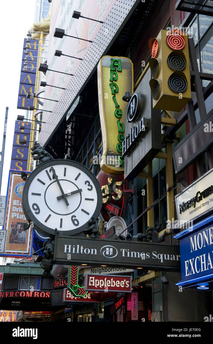 Stati Uniti, America, New York Manhattan, Times Square, 42ND STREET, Foto Stock