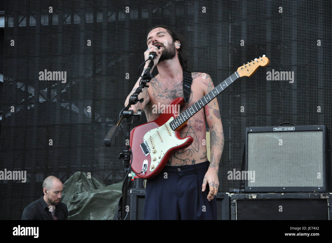 Rock sulla gamma Festival 2017 - Giorno 3 a Mapfre Stadium con: Biffy Clyro dove: Columbus, Ohio, Stati Uniti quando: 22 maggio 2017 Credit: C.M. Wiggins/WENN.com Foto Stock