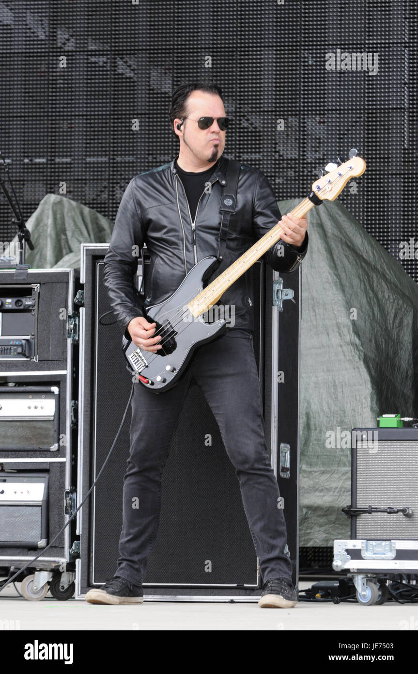 Rock sulla gamma Festival 2017 - Giorno 3 a Mapfre Stadium con: Il abbastanza temerario dove: Columbus, Ohio, Stati Uniti quando: 22 maggio 2017 Credit: C.M. Wiggins/WENN.com Foto Stock