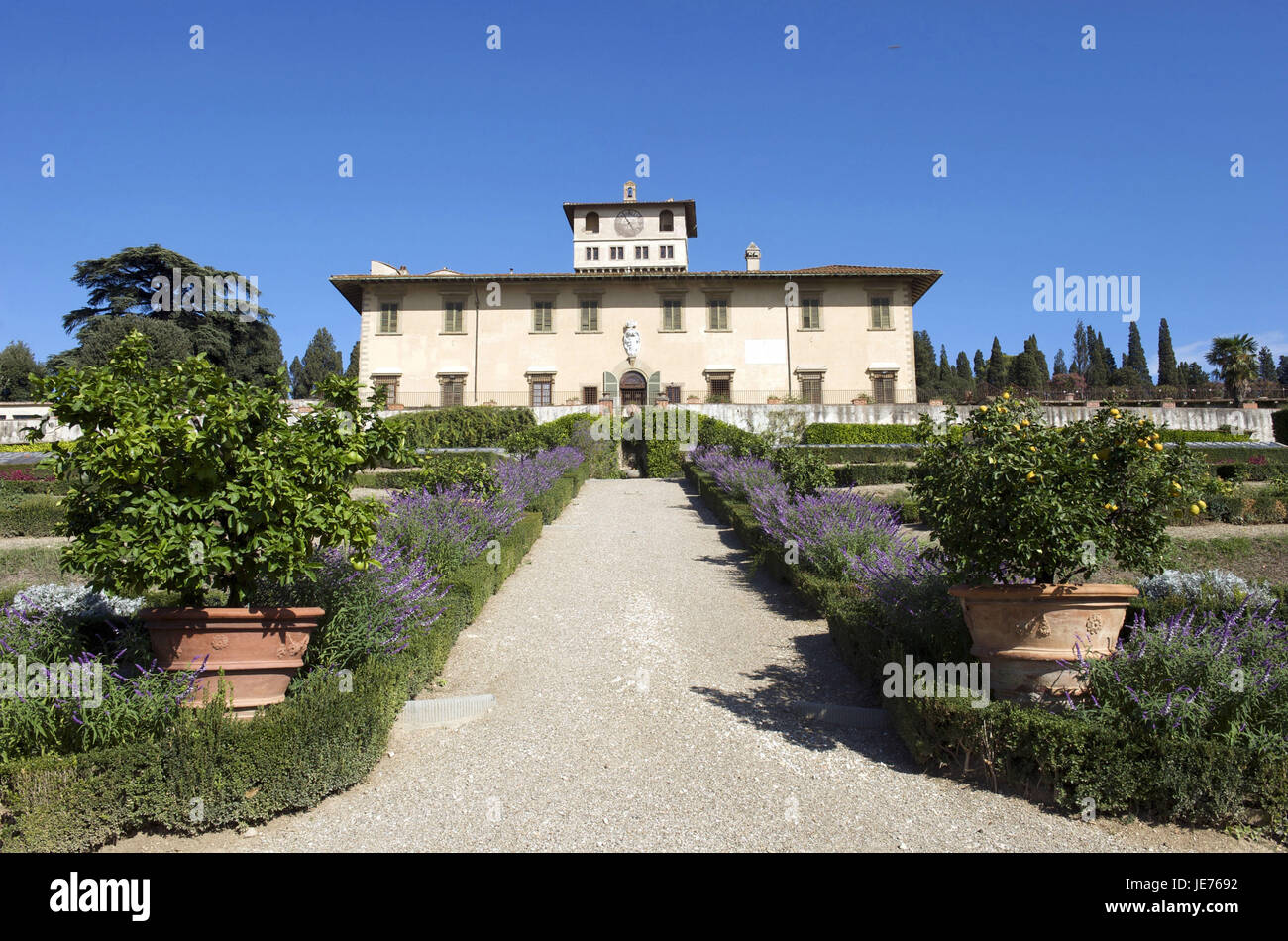 L'Italia, Toscana, regione Firenze, Villa Petraia, parco, Foto Stock