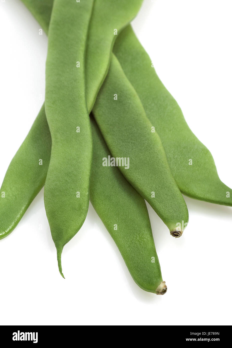 Giardino di Fagioli Phaseolus vulgaris, anche bean francese, fagiolini, Foto Stock