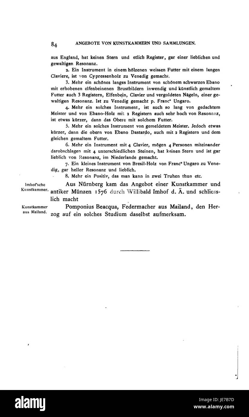 "Die Kunstbestrebungen am Bayerischen Hofe 0901" parla degli sforzi artistici e del patrocinio alla corte bavarese, concentrandosi sul ruolo della monarchia nel sostenere l'arte e la cultura nella regione. Foto Stock