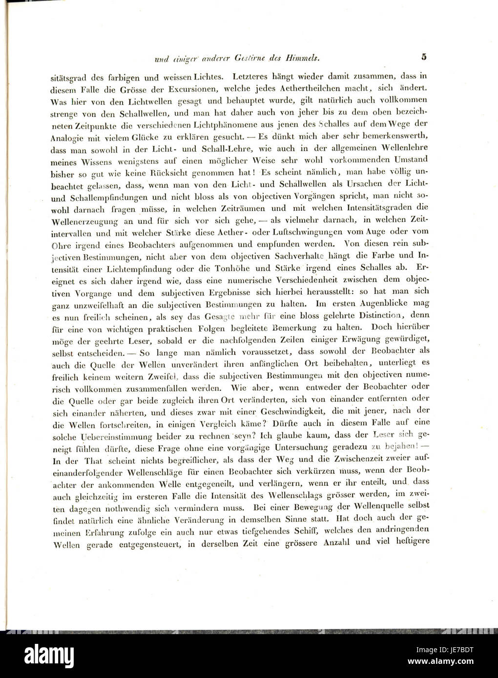 "Doppler" (1842) si riferisce al lavoro di Christian Doppler, famoso per i suoi contributi al campo della fisica, in particolare l'effetto Doppler. Questa immagine rappresenta probabilmente una rappresentazione storica o un riferimento ai suoi risultati scientifici e all'impatto del suo lavoro sulla fisica moderna. Foto Stock