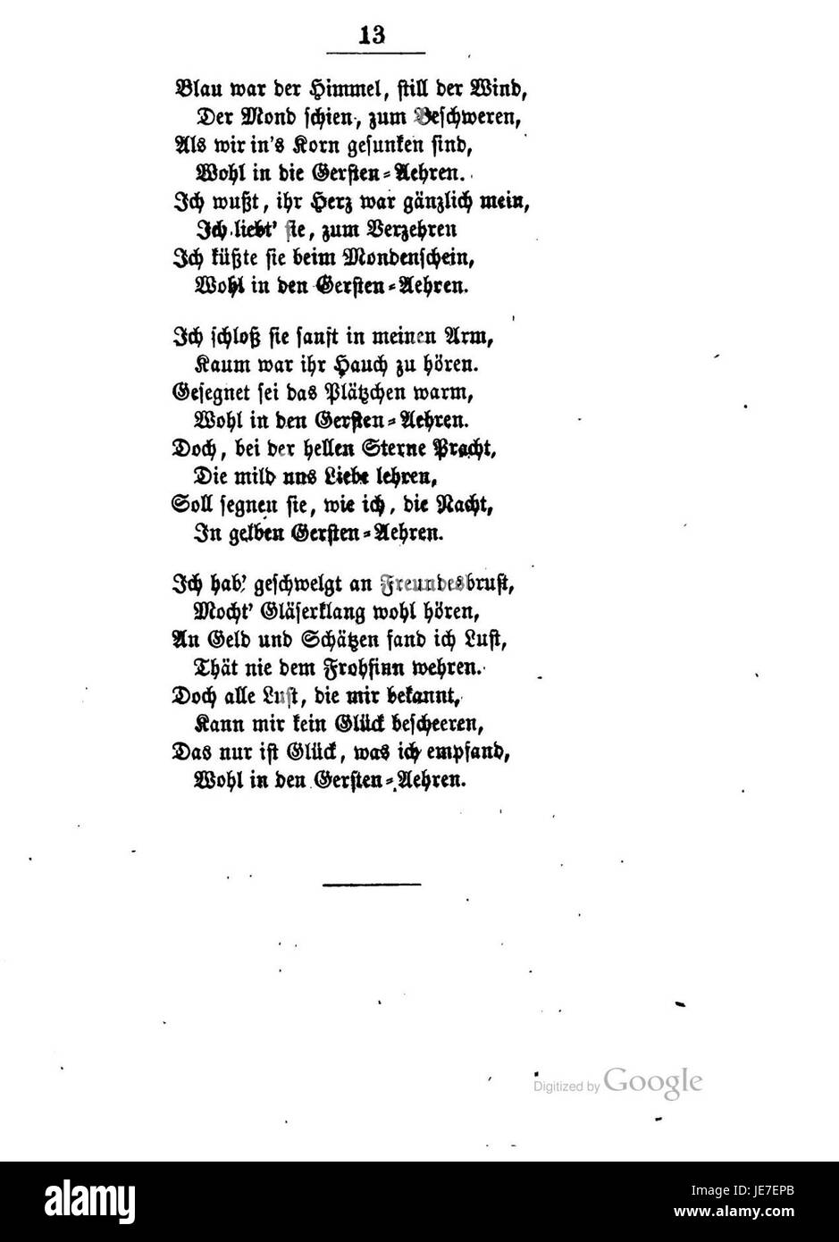 Burns Lieder und Balladen è una raccolta di canzoni e ballate del poeta scozzese Robert Burns. Questo lavoro presenta alcuni dei suoi pezzi più famosi, catturando lo spirito e i temi della cultura e dell'identità scozzesi. Foto Stock