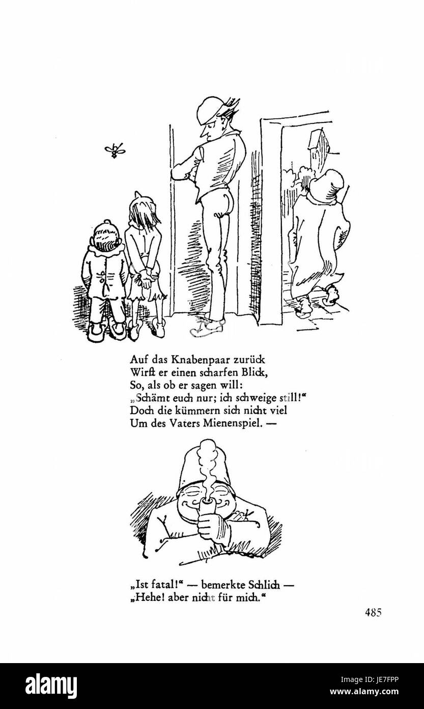 Una pagina della serie Busch Werke, che mostra illustrazioni tecniche dettagliate di macchinari e concetti ingegneristici. Questa immagine mette in evidenza i progressi compiuti nella tecnologia industriale durante la sua pubblicazione. Foto Stock