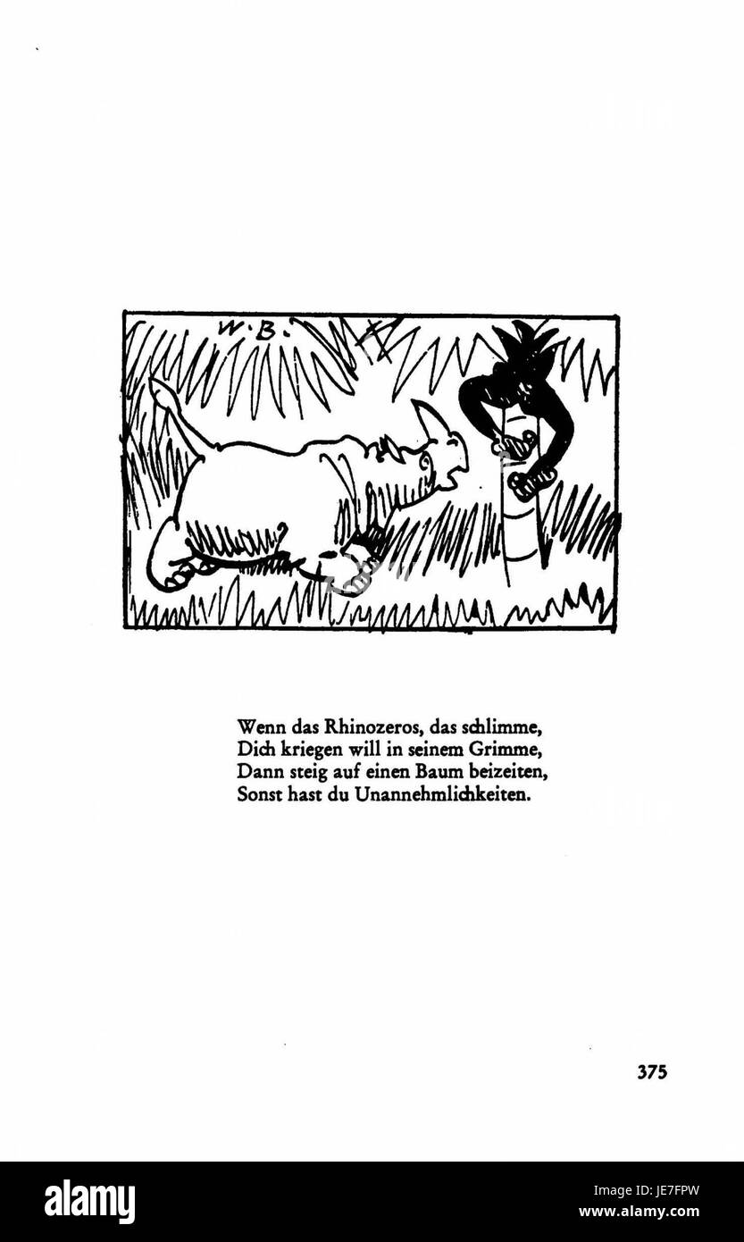 "Busch Werke v4 p 373" è un riferimento a una pagina delle opere di Johann Wolfgang von Goethe, concentrandosi in particolare su una visione filosofica o letteraria della sua vasta collezione di scritti. Foto Stock