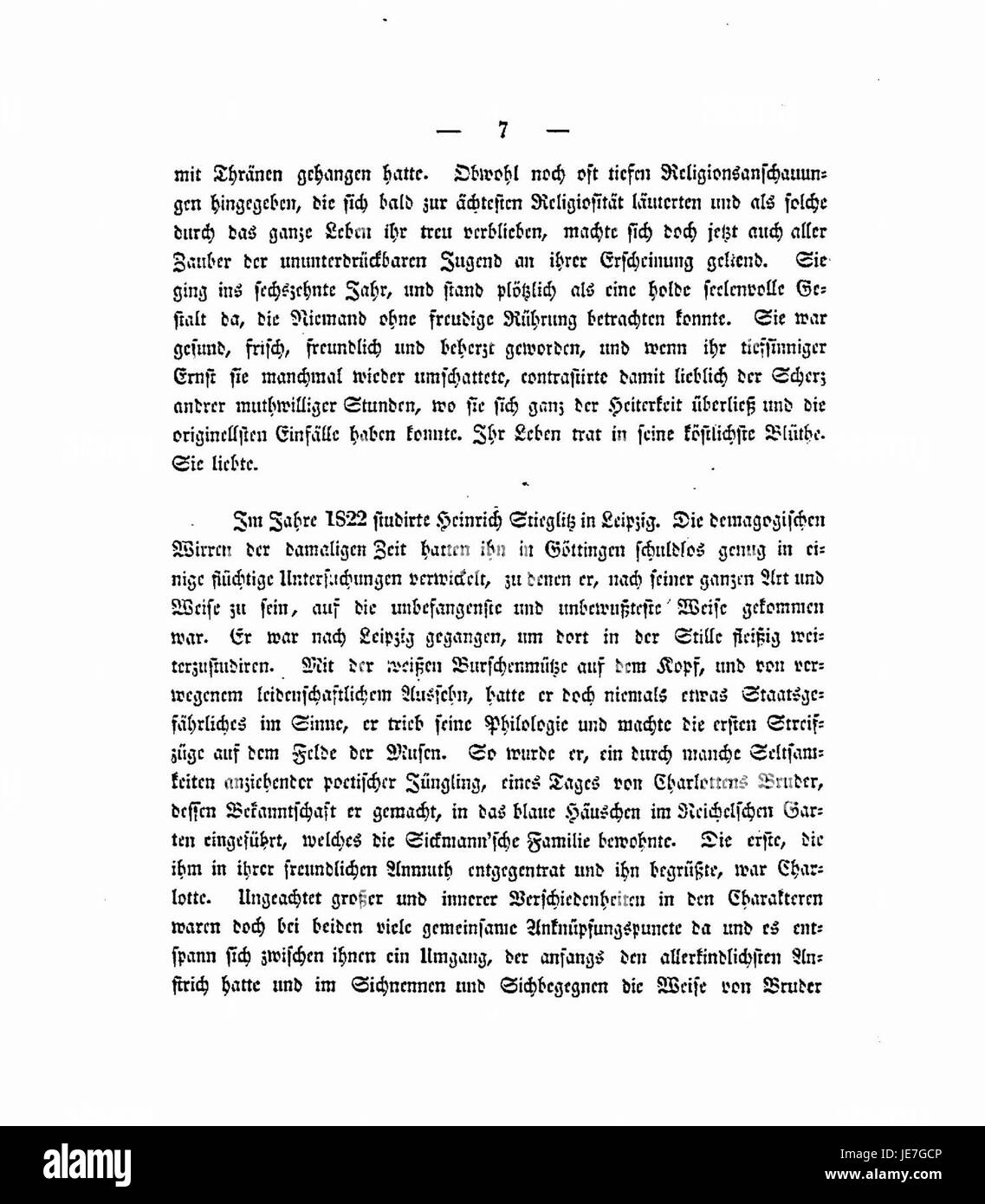 Questa immagine presenta un monumento dedicato a Charlotte Stieglitz, in onore del suo contributo e della sua eredità. Il monumento è un memoriale pubblico alla sua vita e al suo lavoro nella comunità. Foto Stock