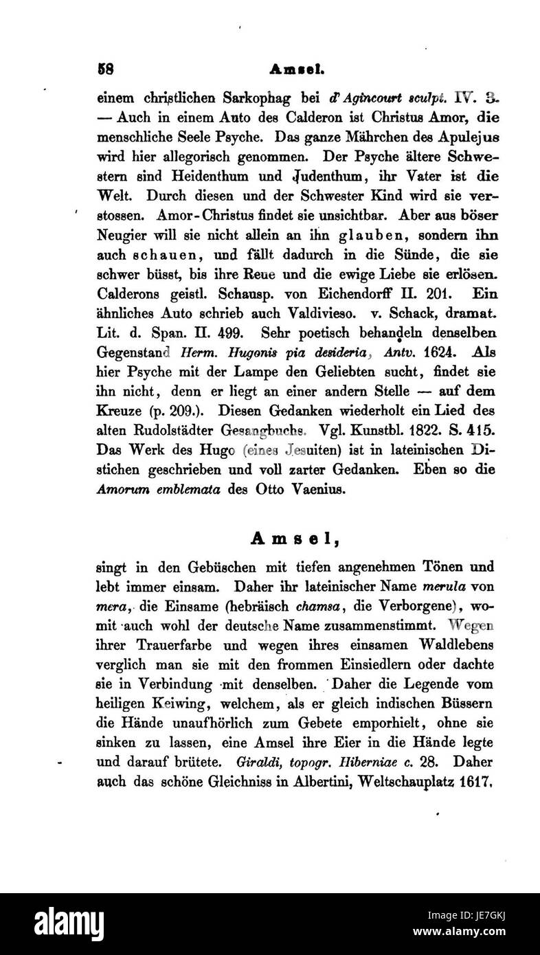 Christliche Symbolik (simbolismo cristiano) è un'opera di Menzel che esplora i simboli religiosi cristiani e i loro significati. Il volume i, pagina 58 verosimilmente discute dei simboli specifici usati nell'arte cristiana, nella teologia e nella storia culturale, offrendo approfondimenti sul simbolismo religioso nella tradizione cristiana. Foto Stock