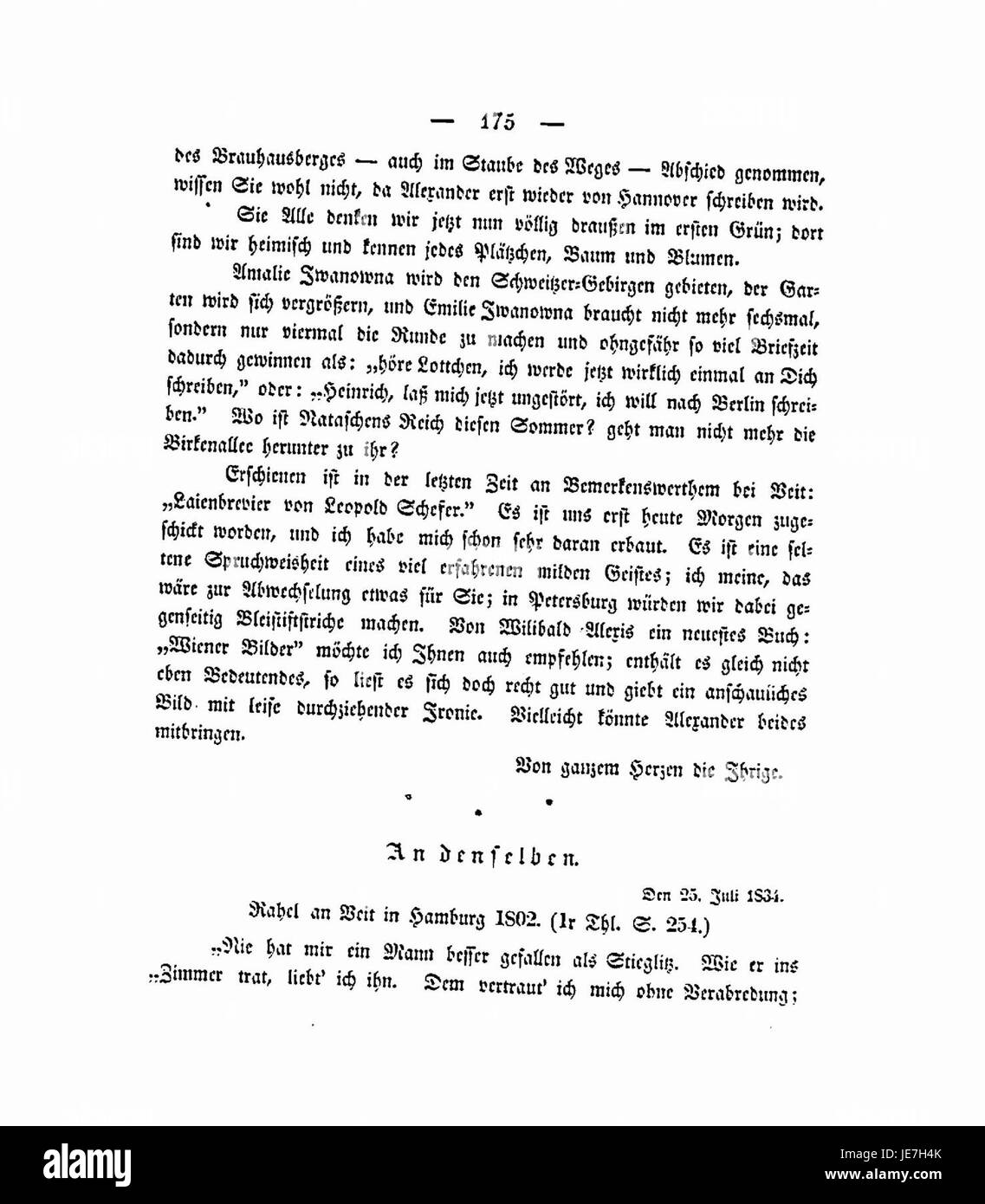 Una foto di "Charlotte Stieglitz ein Denkmal", un monumento o monumento dedicato a Charlotte Stieglitz. Questa figura è commemorata per il suo ruolo o contributi significativi, con il memoriale situato in uno spazio pubblico. Foto Stock