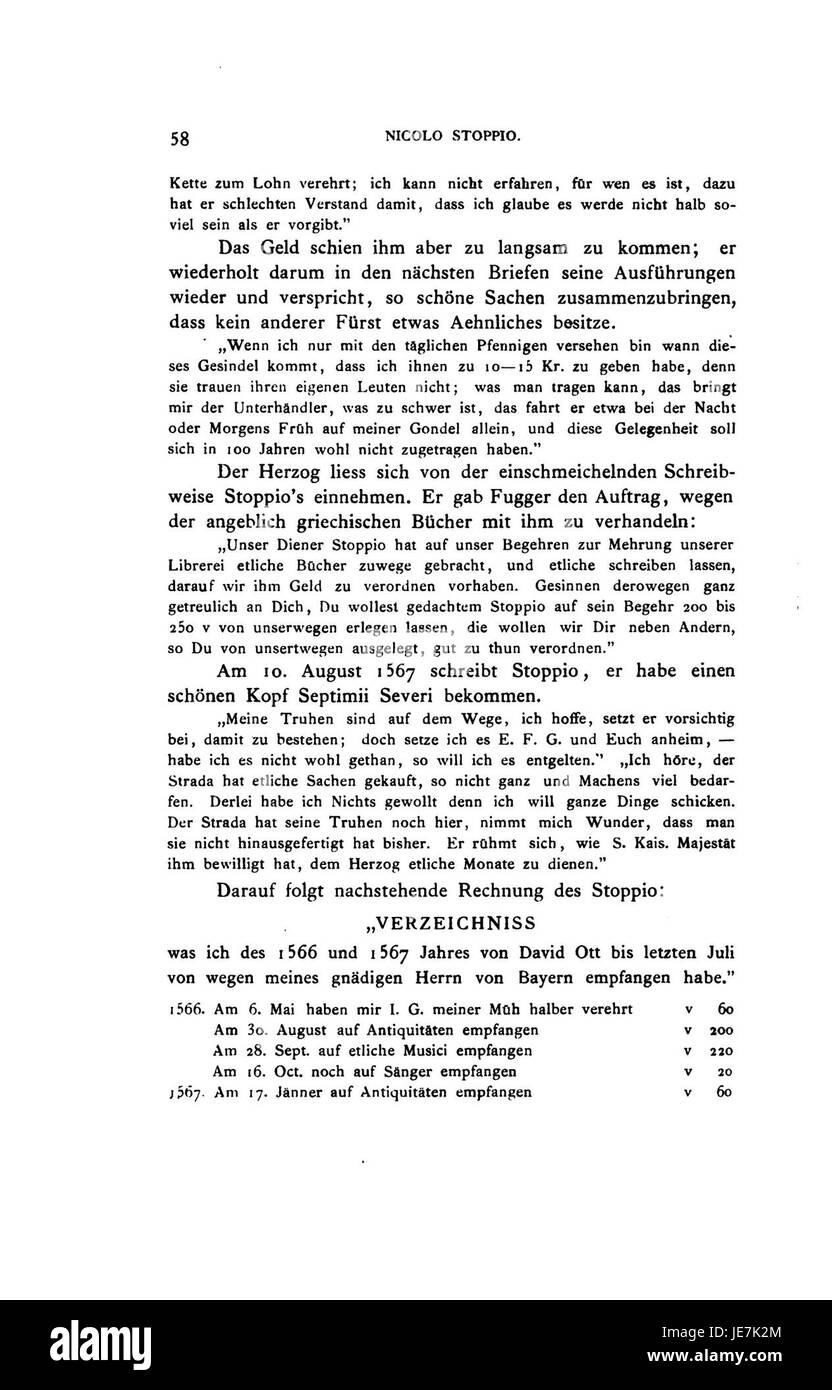 Die Kunstbestrebungen am Bayerischen Hofe è un riferimento storico agli sforzi artistici della corte bavarese, concentrandosi sulle conquiste culturali e artistiche della nobiltà della regione. Foto Stock