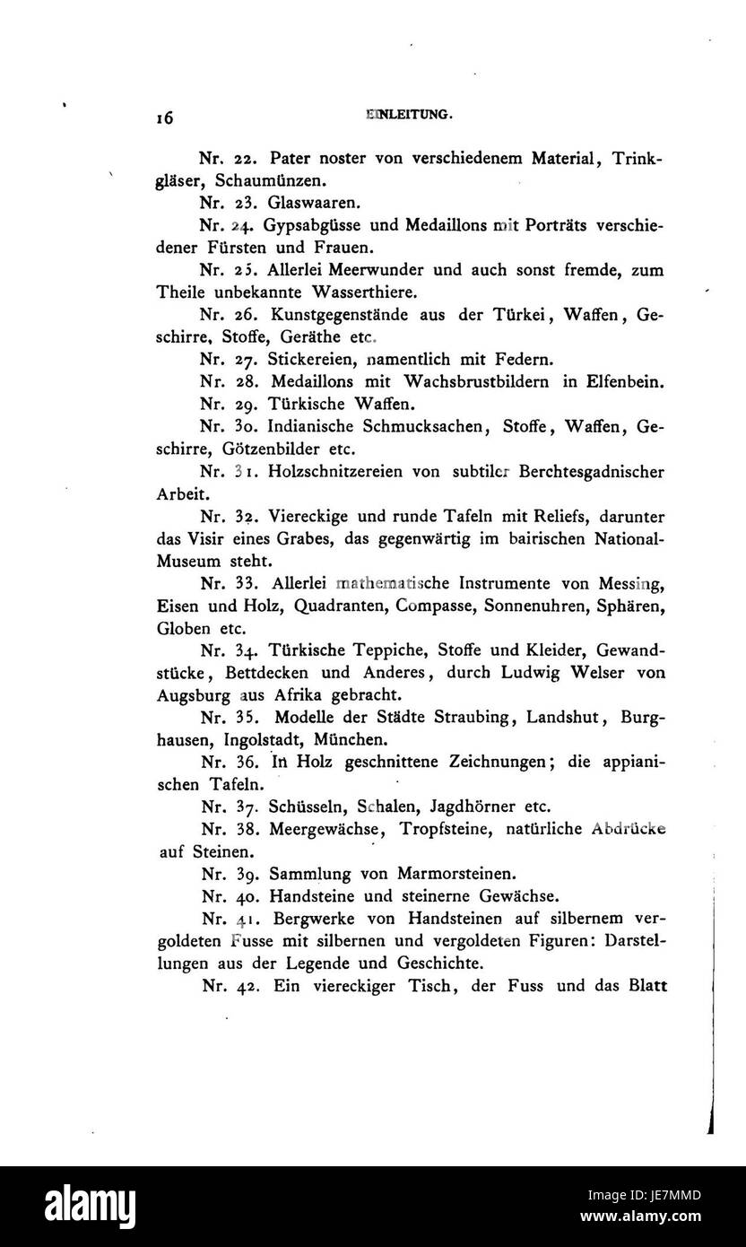 Un'illustrazione di "Die Kunstbestrebungen am Bayerischen Hofe" che mostra le opere artistiche alla corte bavarese sotto i duchi Alberto V e Guglielmo V, concentrandosi sull'architettura, la pittura, la scultura e l'artigianato. Foto Stock