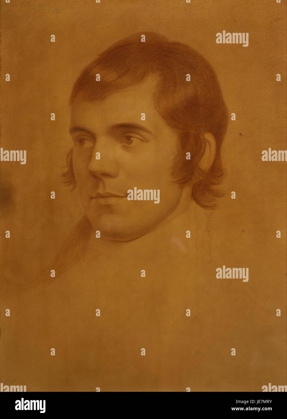 Archibald Skirving - Robert Burns, 1759 - 1796. Poeta - Foto Stock