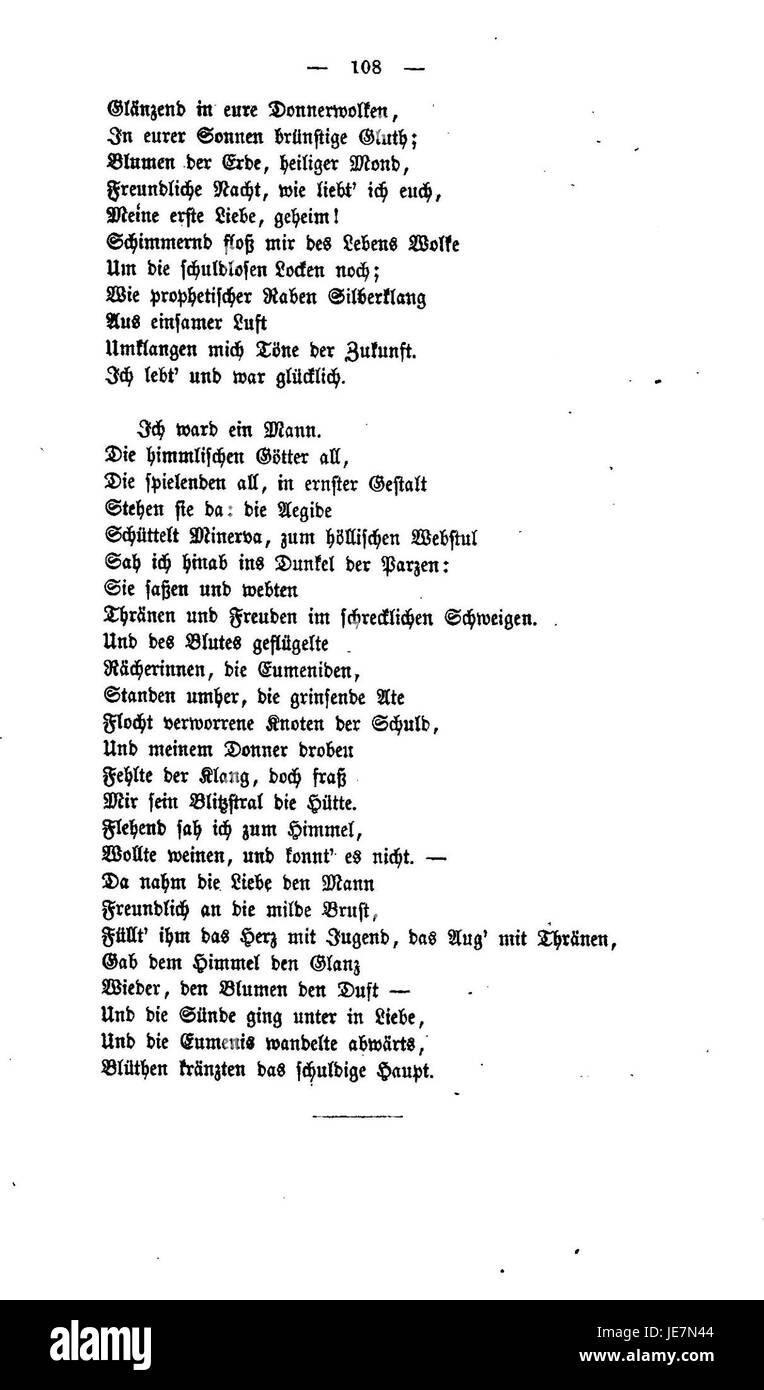 Una pubblicazione del 1860 di poesie di Arndt, che mostra l'impegno del poeta con temi di identità nazionale, cambiamento sociale ed espressione personale nella Germania del XIX secolo. Foto Stock