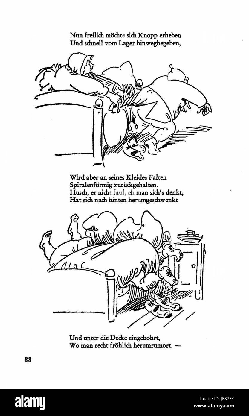 Questa immagine raffigura una pagina della collezione "Busch Werke", che mostra una stampa dettagliata della serie, volume 3, pagina 086. L'opera fa parte di una serie storica incentrata su varie illustrazioni artistiche e tecniche. Foto Stock