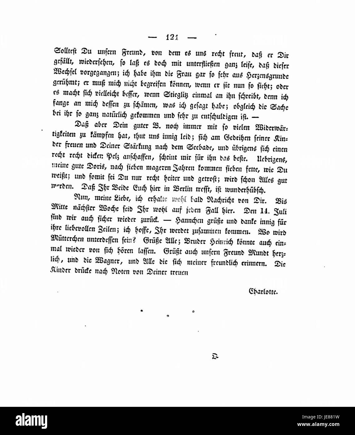 Questo è un ritratto di Charlotte Stieglitz, creato come pezzo commemorativo. L'opera onora l'influenza e l'eredità di Stieglitz, possibilmente in un contesto storico o culturale. La rappresentazione si concentra sulla cattura della sua essenza in uno stile rispettoso e commemorativo. Foto Stock