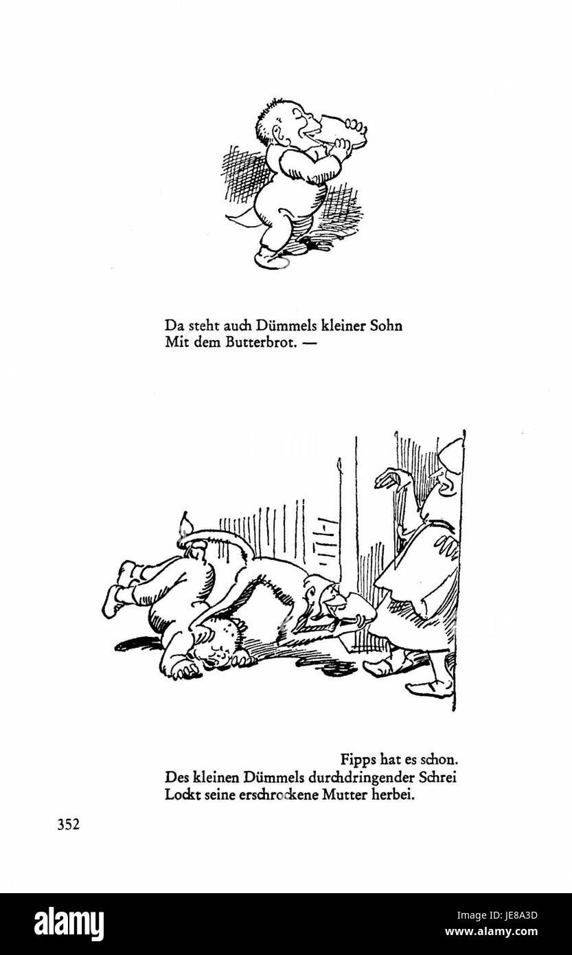 Questa pagina di *Busch Werke* volume 3 illustra uno schema tecnico dettagliato, probabilmente correlato a macchinari o concetti ingegneristici. La pubblicazione fa parte di una serie sulla tecnologia e il design industriale. Foto Stock