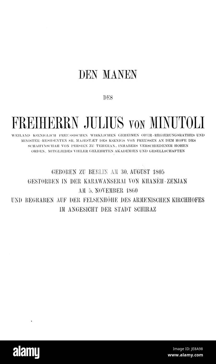 Reise nach Persien i di Brugsch documenta i suoi viaggi in Persia. Il testo include resoconti dettagliati dei paesaggi, della cultura e delle persone incontrate durante il suo viaggio, offrendo informazioni sull'esplorazione del XIX secolo. Foto Stock