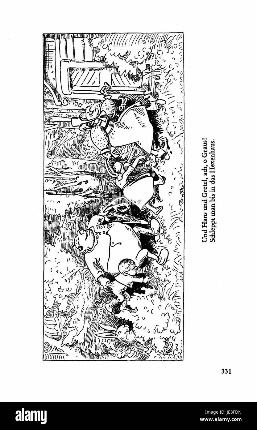 "Busch Werke v1" è un'opera dell'autore tedesco Wilhelm Busch, famoso per le sue illustrazioni e storie satiriche e umoristiche. Questo volume specifico contiene una selezione delle sue illustrazioni, che mostrano il suo stile artistico distintivo. Foto Stock