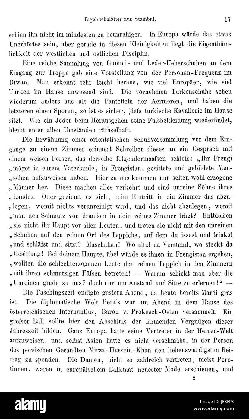 Questa immagine è tratta dal libro di viaggio *Reise nach Persien* di Heinrich Brugsch, che raffigura il suo viaggio in Persia. Il libro contiene resoconti dettagliati e illustrazioni dei luoghi che ha visitato e delle culture che ha incontrato durante i suoi viaggi nel XIX secolo. Foto Stock