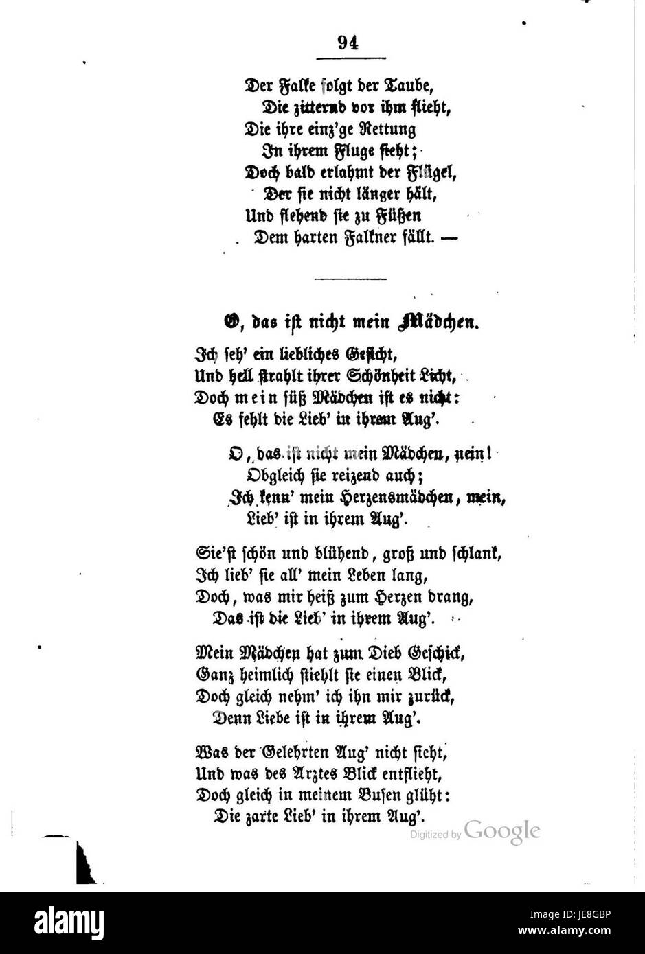 Burns Lieder und Balladen è una raccolta tedesca di canzoni e ballate scritte dal poeta scozzese Robert Burns, che riflette i suoi temi poetici e il patrimonio scozzese. Foto Stock