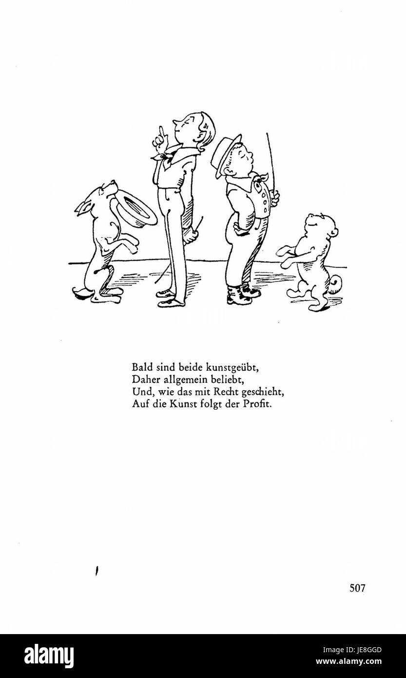 Pagina 505 del volume 3 "Busch Werke", che illustra vari aspetti tecnici e sviluppi industriali nel campo dell'ingegneria. Foto Stock