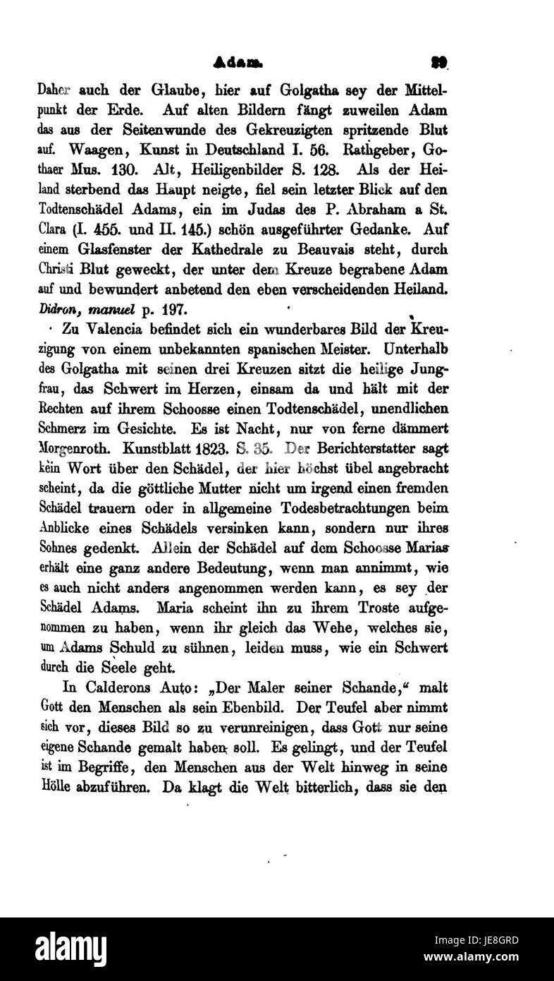 "Christliche Symbolik" (simbolismo cristiano) di Menzel è una serie che esplora i simboli religiosi cristiani. L'opera approfondisce i significati e le rappresentazioni di vari simboli usati nel cristianesimo in diversi periodi e regioni. Foto Stock