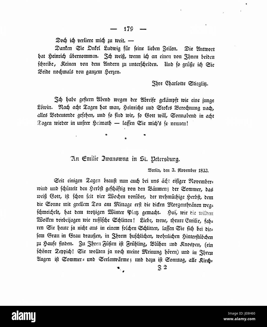 Questo titolo si riferisce a un monumento dedicato a Charlotte Stieglitz, che commemora i suoi contributi significativi. Il monumento serve come tributo al suo impatto e al suo riconoscimento, evidenziando potenzialmente la sua influenza storica o culturale. Foto Stock