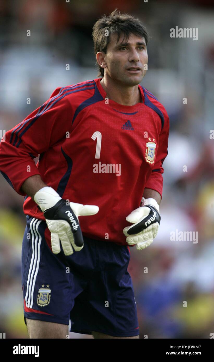 ROBERTO ABBONDANZIERI ARGENTINA PORTIERE ASHBURTON Grove London Inghilterra 03 Settembre 2006 Foto Stock