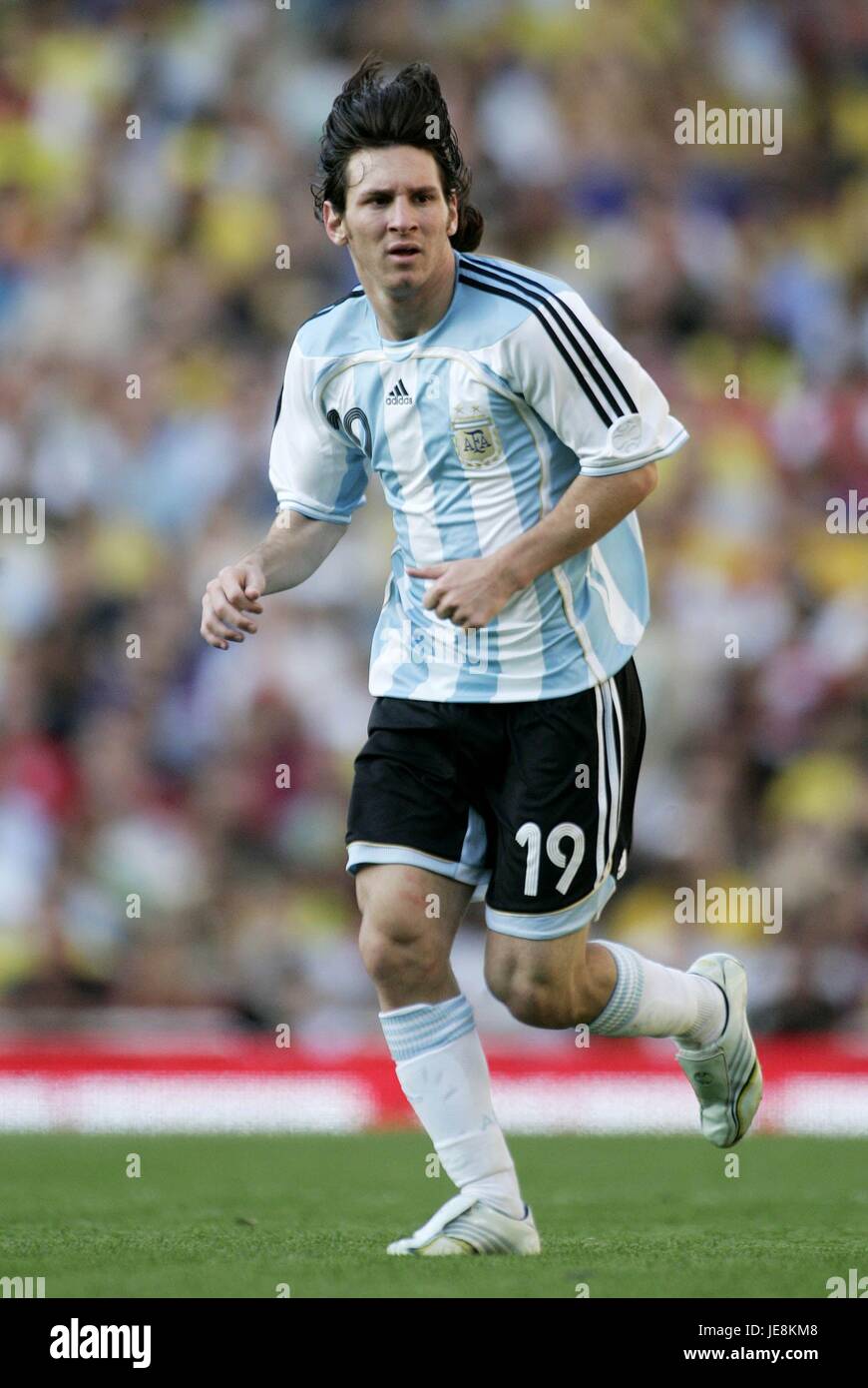 LIONEL MESSI Argentina ASHBURTON Grove London Inghilterra 03 Settembre 2006 Foto Stock