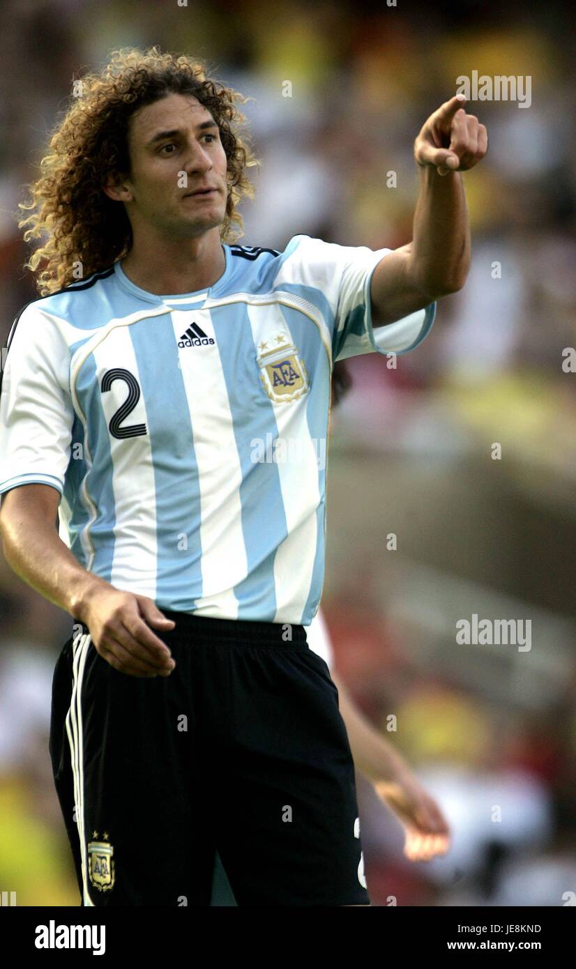 FABRICIO COLOCCINI ARGENTINA ASHBURTON Grove London Inghilterra 03 Settembre 2006 Foto Stock