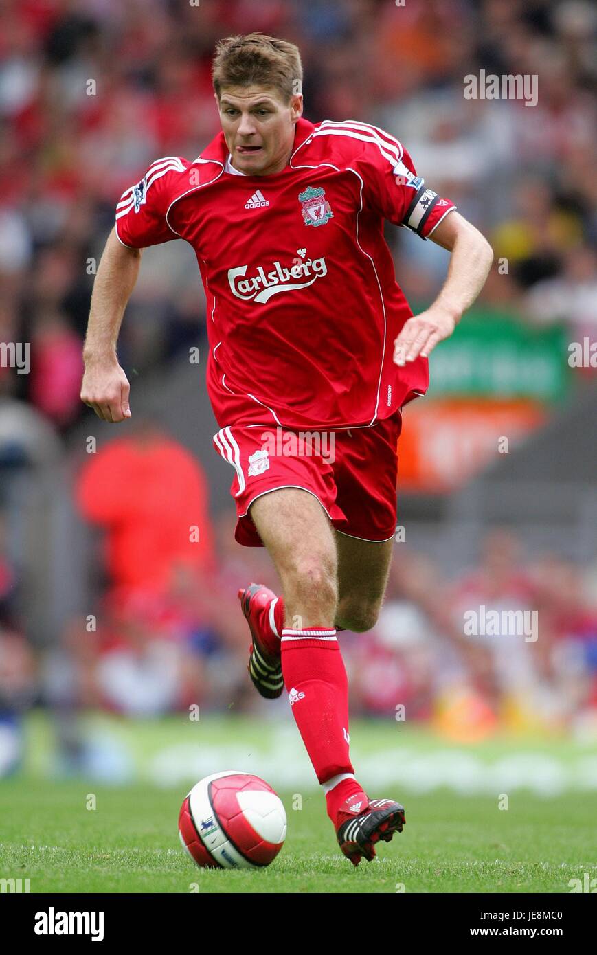 STEVEN GERRARD Liverpool FC ANFIELD LIVERPOOL ENGLAND 26 Agosto 2006 Foto Stock