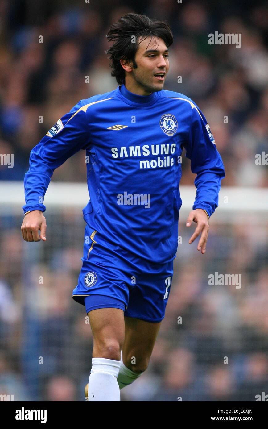 PAULO FERREIRA Chelsea FC STAMFORD BRIDGE CHELSEA Londra Inghilterra 11 Marzo 2006 Foto Stock