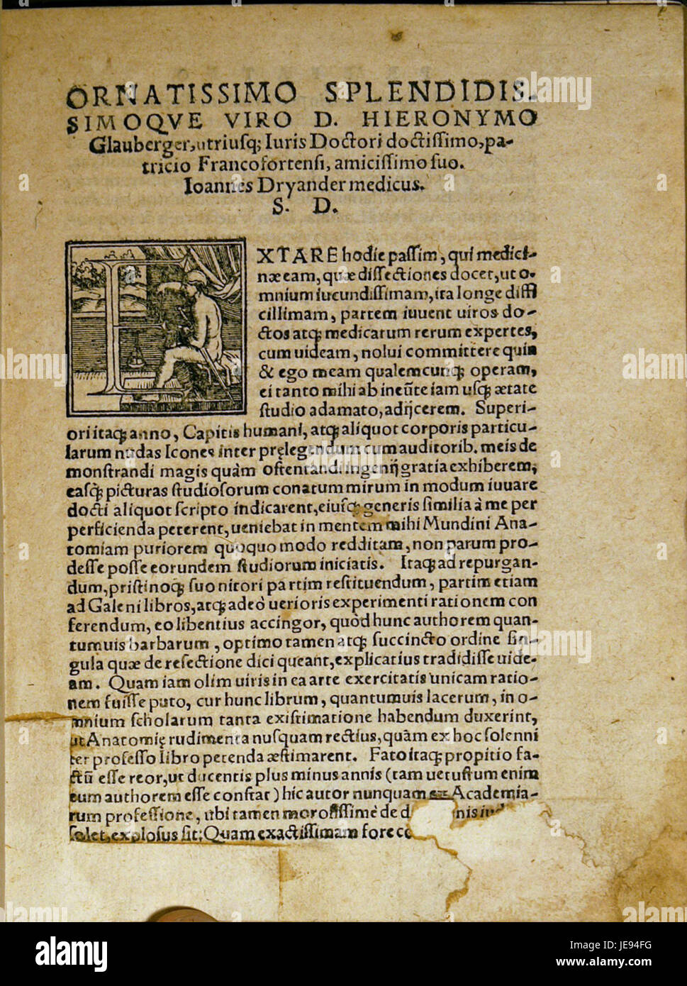 "Anatomia Mundini" di Dryander è un'opera dedicata agli studi anatomici del corpo umano. Questa edizione, volume 3, si concentra sulle strutture e le funzioni di vari sistemi all'interno del corpo, fornendo approfondimenti dettagliati sull'anatomia umana sulla base della comprensione scientifica del XVIII secolo. Foto Stock