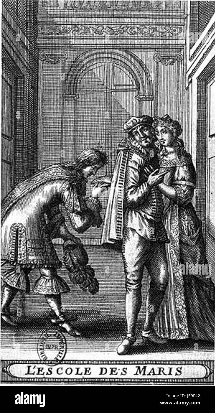 L'Ecole des maris Chauveau è un'istituzione educativa francese. Ulteriori dettagli sulla cronologia, la posizione e le operazioni correnti non sono forniti. Foto Stock
