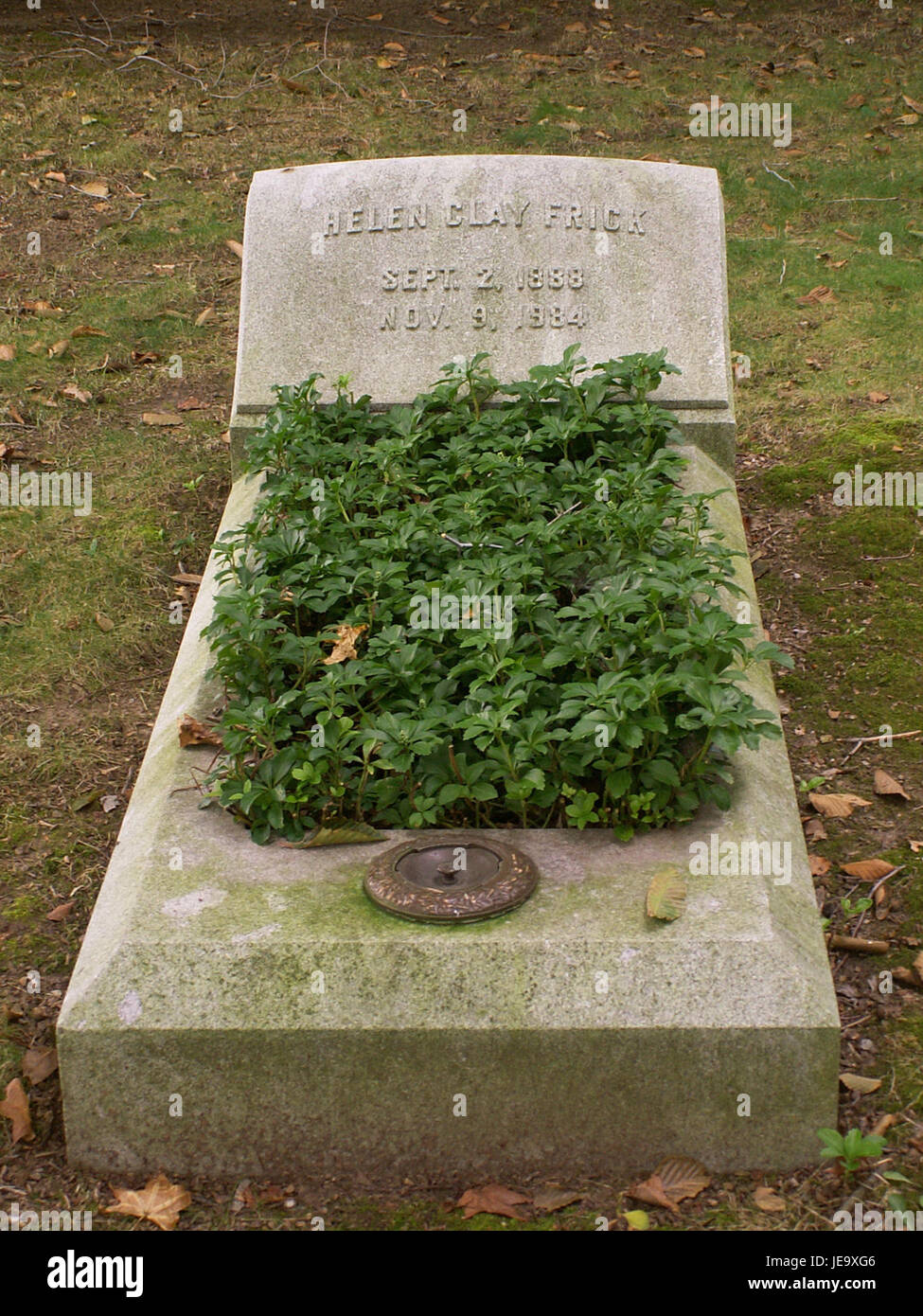 2014-09-05-Homewood-Cemetery-Helen-Clay-Frick-01 Foto Stock