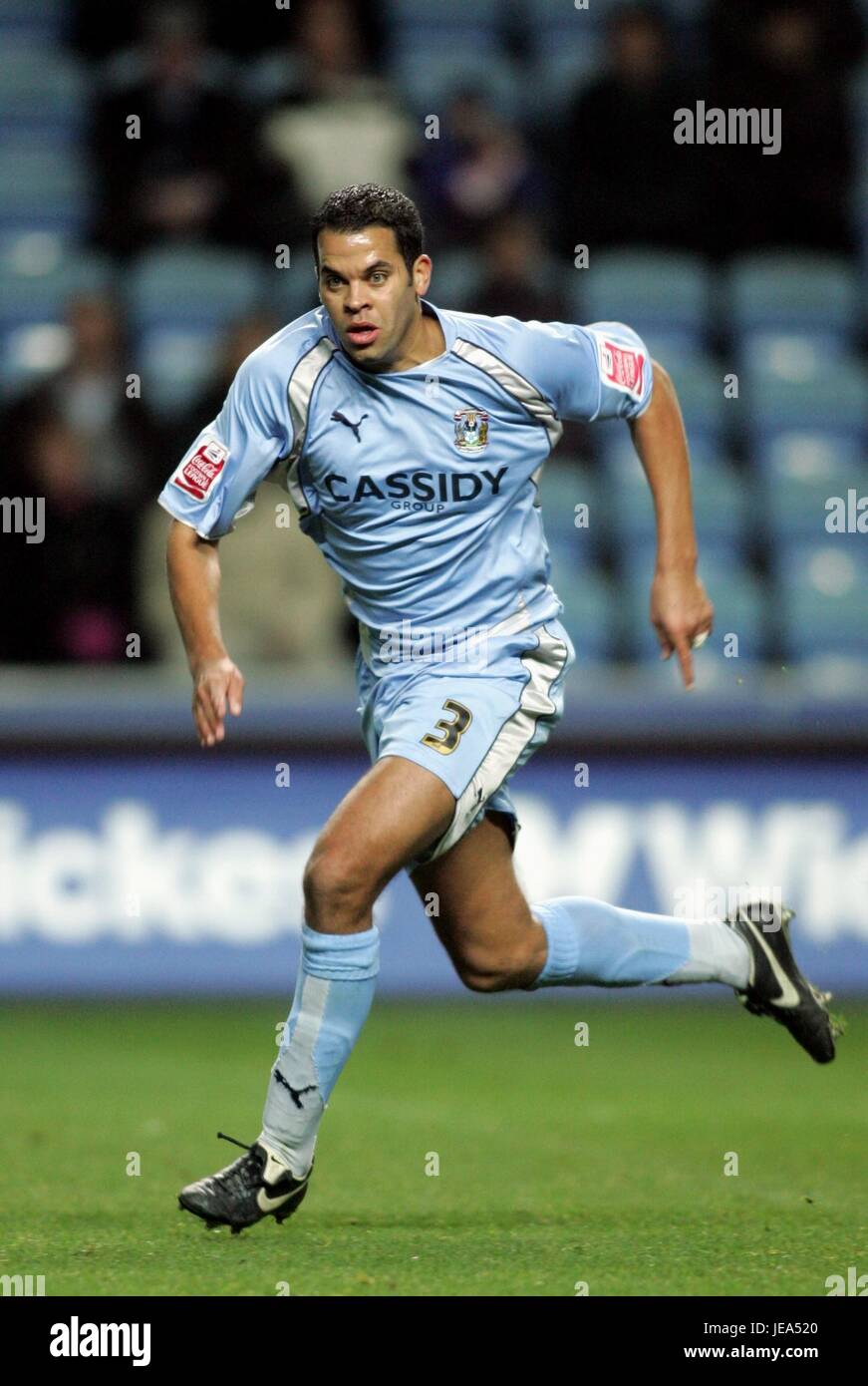 MARCUS HALL COVENTRY CITY FC RICOH STADIUM Coventry Inghilterra 12 Novembre 2007 Foto Stock