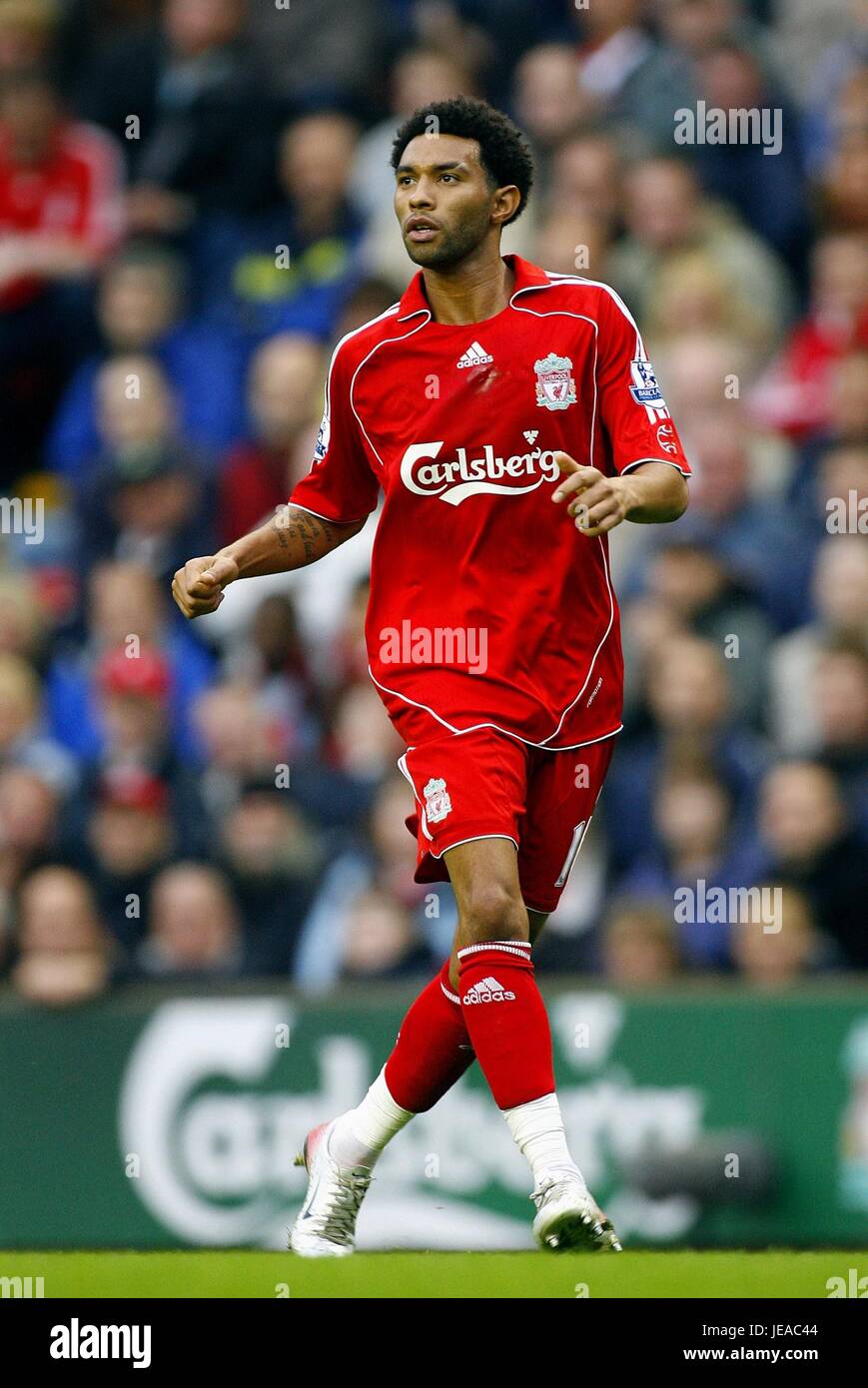 JERMAINE PENNANT Liverpool FC ANFIELD LIVERPOOL ENGLAND 19 Agosto 2007 Foto Stock