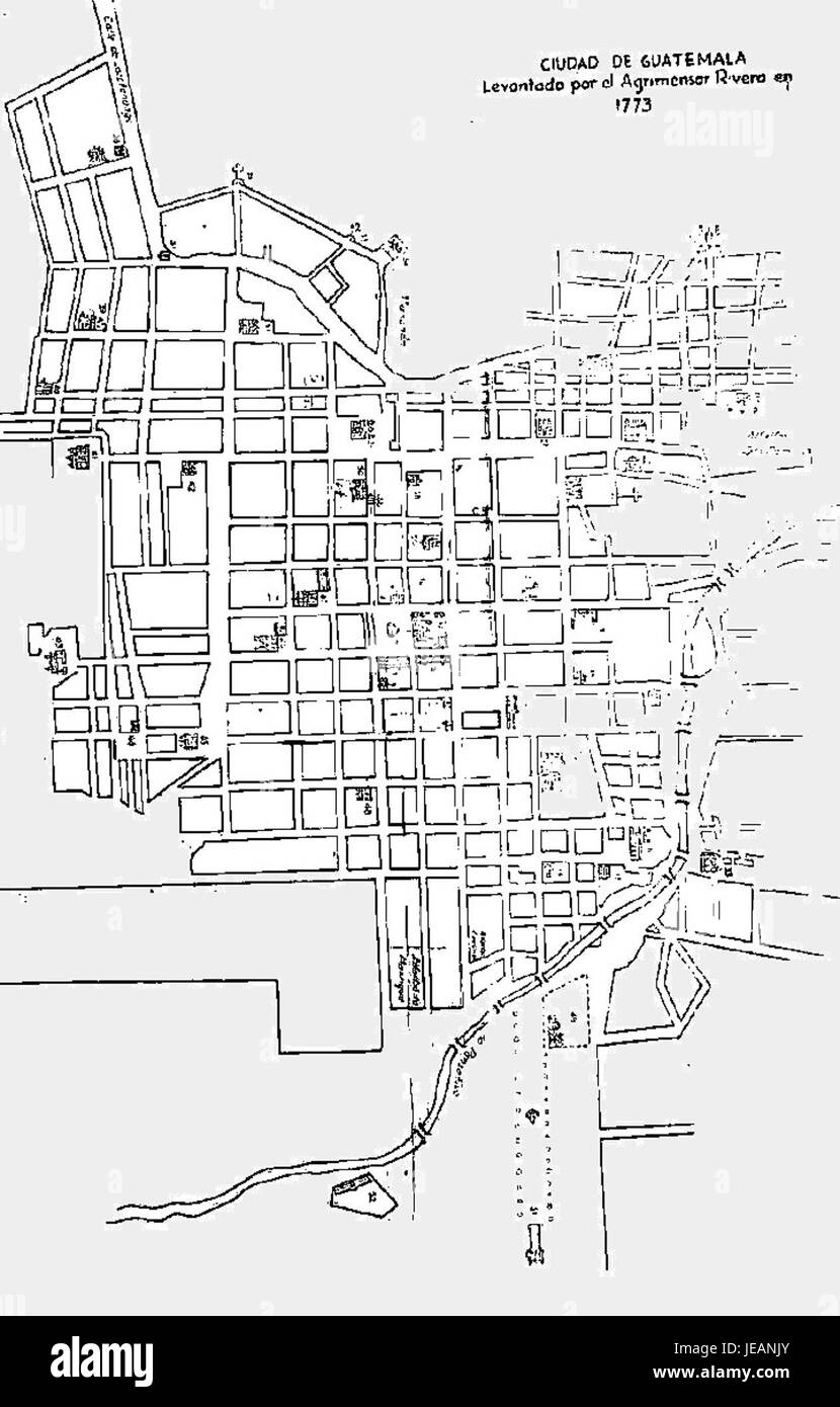Una mappa che mostra la posizione di Antigua, Guatemala, un sito patrimonio dell'umanità dell'UNESCO. Conosciuta per la sua architettura coloniale ben conservata e la bellezza paesaggistica, Antigua è una città storica significativa dell'America centrale. Foto Stock