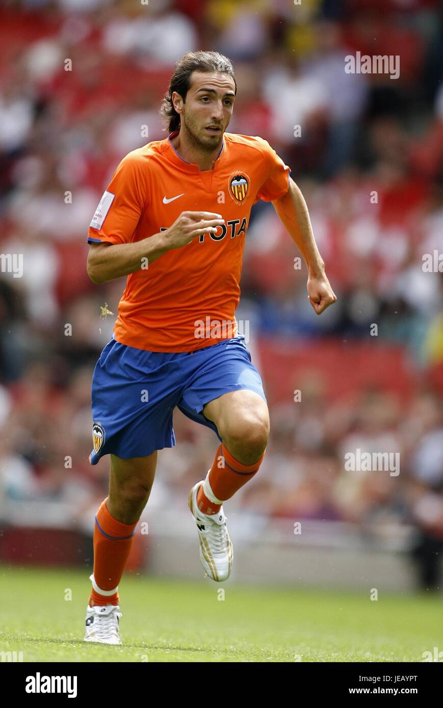 EMILIANO MORETTI VALENCIA Emirates Stadium Londra Inghilterra 28 Luglio 2007 Foto Stock