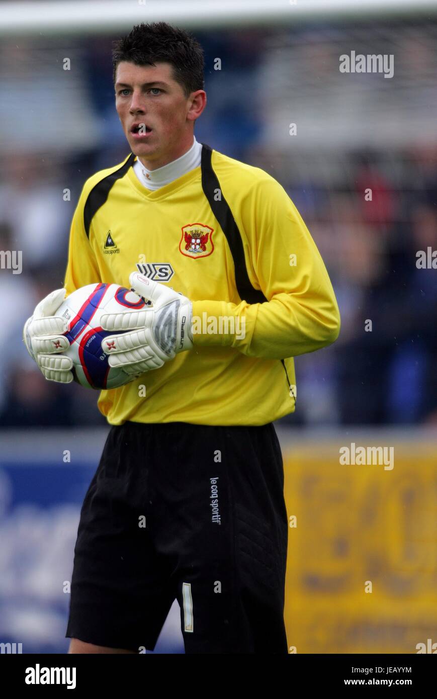 KEIREN WESTWOOD CARLISLE UNITED FC BRUNTON PARK CARLISLE INGHILTERRA 21 Luglio 2007 Foto Stock