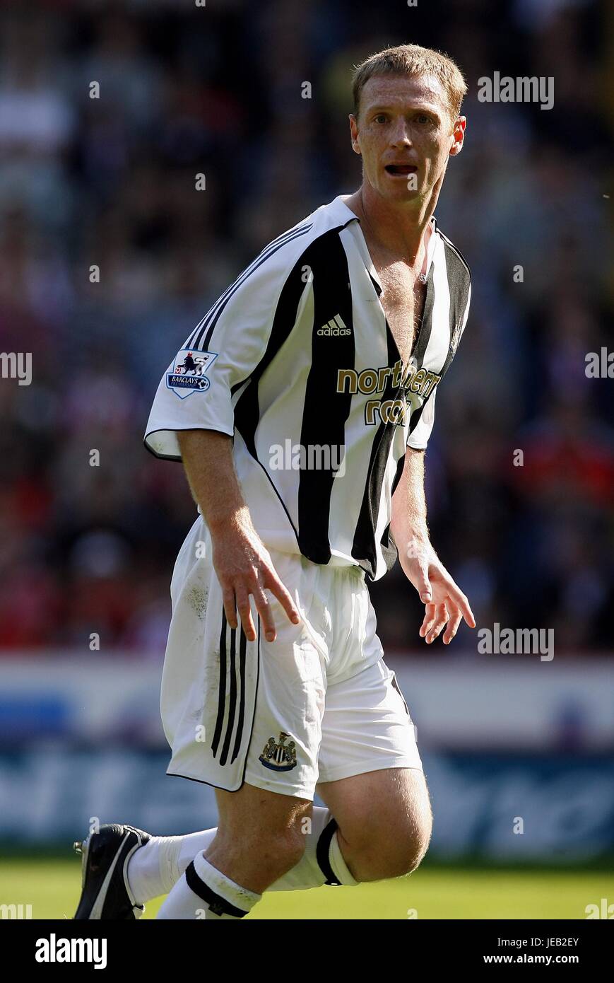 CRAIG MOORE Newcastle United FC BRAMALL LANE SHEFFIELD Inghilterra 07 aprile 2007 Foto Stock