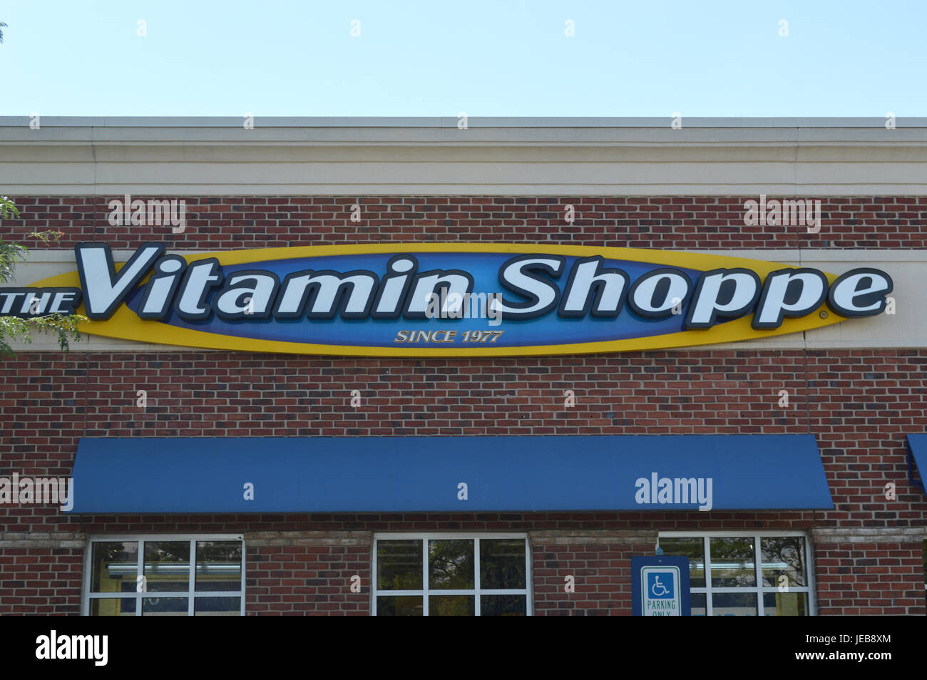 La vitamina Shoppe Foto Stock